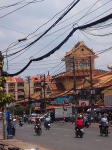 Wietnam Sajgon hala targowa Cholon