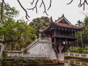 Wietnam Vietnam Hanoi One Pillar Pagoda