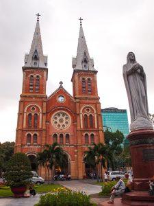 Wietnam Sajgon Ho Chi Minh katedra Notre Dame