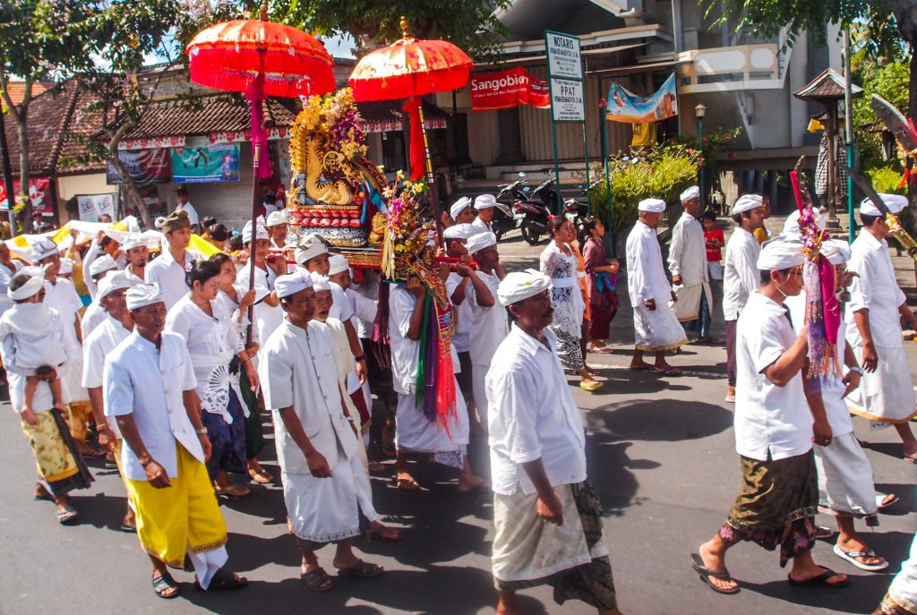 Indonezja Bali procesja