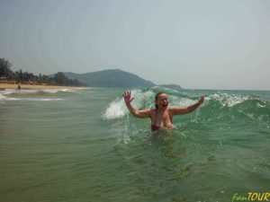 Indie Goa plaża Agonda India