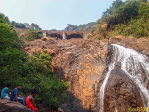 Indie Wodospad Dudhsagar