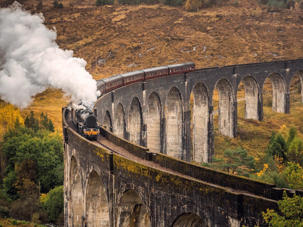 Glenfinnan Viaduct Higlands Szkocja